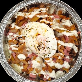 Patatas fritas kebab#