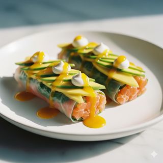 Fresh mango roll 6 pezzi