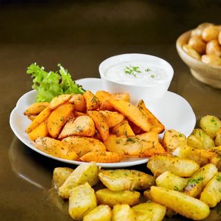 Картопля по селянськи велика