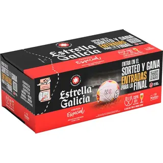 Cerveza Estrella Galicia Especial Frigopack De 10 Latas De 33Cl.