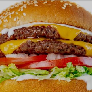 Chicken cheese burger