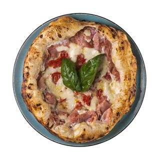 Genuina con cornicione ripieno