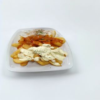 Patatas 3 salsas