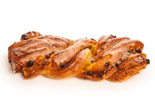 Trenza hojaldrada de frutos secos