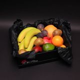 Cutie pătrată cu fructe exotice