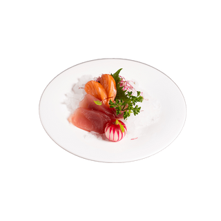 Sashimi mix tonno e salmone - 4 pezzi