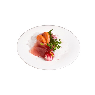Sashimi mix tonno e salmone - 4 pezzi