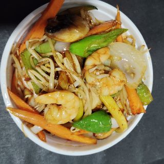 36-Verduras Con Gambas