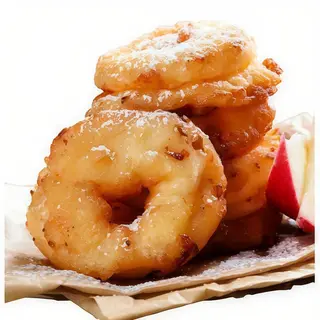 manzana frita
