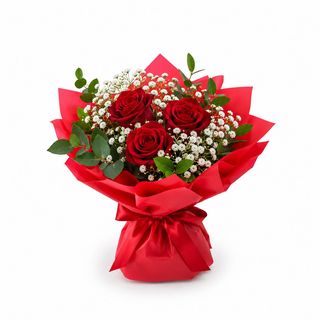 3 Rose rosse