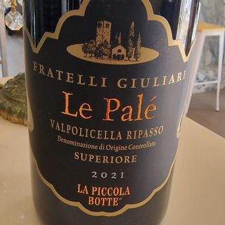 Le Pale Valpolicella Ripasso 2021