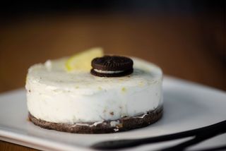 Cheesecake de Lima com Oreo
