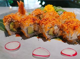 132. Sakai roll de langostino (8 pzs.)