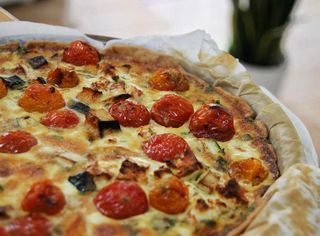 Quiché de verduras