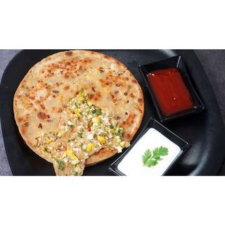 Cheese Corn Chapati
