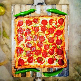 Pizza Vezuvio 60x40 cm