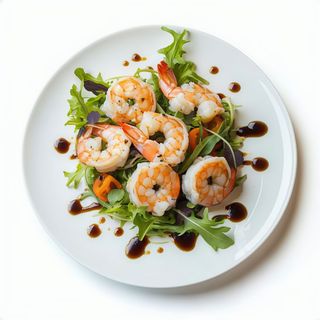 Ensalada Cocktail Gambas