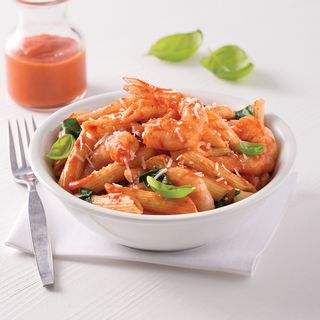 Penne Gambas Pink Sauce