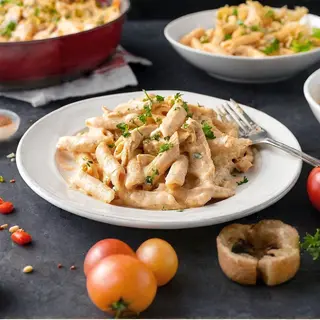 Pâtes poulet