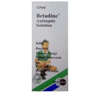 Betadine Antiseptic Sol. 125ml