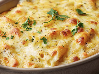 Pasta gratinada