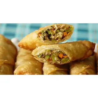 Veg Spring Rolls (6pcs)