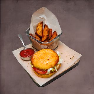 Бургер с курицей