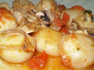 Seppie in salsa piccante