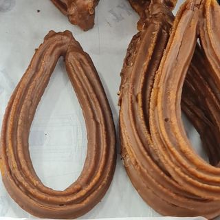 Churros De Chocolate Con Leche