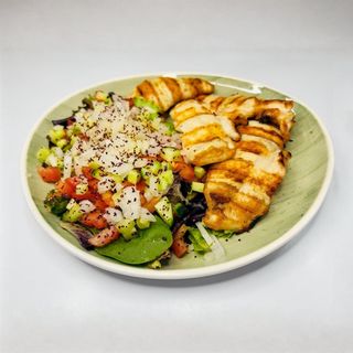 Plato de pechuga de pollo