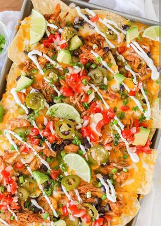 Nachos Vegetarianos
