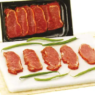 Filetes Cinta De Lomo Ibérico Adobada 500 Gr.