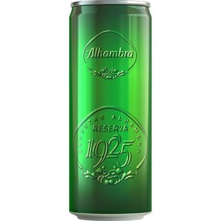 Cerveza Alhambra Reserva 1925 lata 33cl.