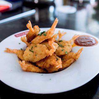 Langostinos Tempura