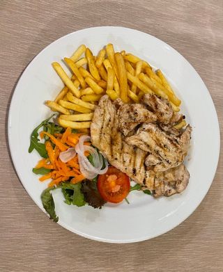 Escalopes de Peru Grelhados