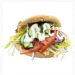 Kebab Vegetal Con Queso