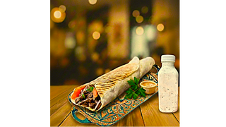 TORTILLA KRAFT GYROS WOŁ-BARANI XL + AYRAN