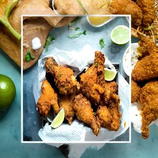 Meniu aripioare de pui crispy + Coca Cola 1 L