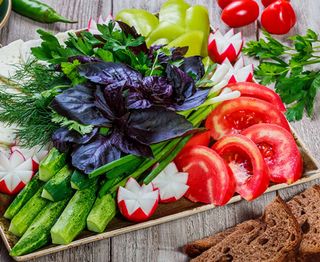 Platou cu legume Doina