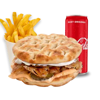 Meniu Burger Apollo puișor