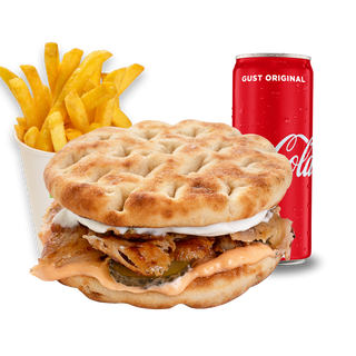 Meniu Burger Apollo puișor