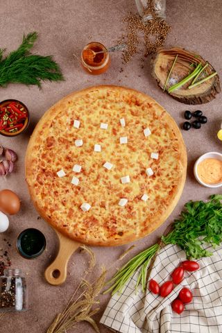 Пицца "Много сыра" (35 см.)