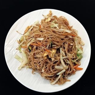 78. Fideo arroz con Verdura. Rice Noodles With Vegetables