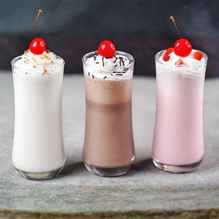 Chocolate Vanilla Milkshake
