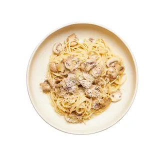 Spaghetti Poulet Champignon