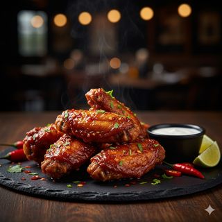 Alitas De Pollo Spicy (6 Uds.)