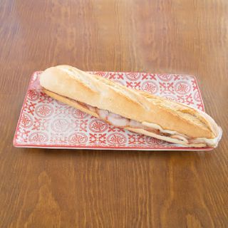 Baguette Bacón Con Queso