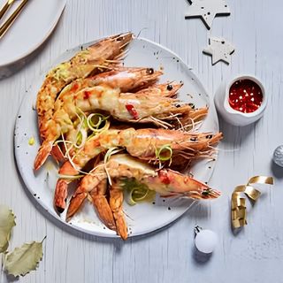 Grilled King Prawns