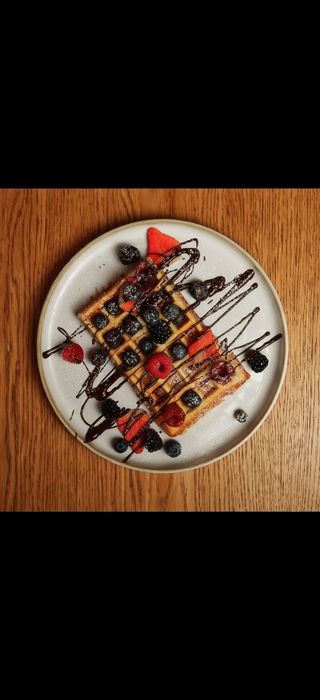 Waffle de Frutos Vermelhos
