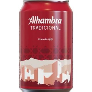 Cerveza alhambra lata 33cl